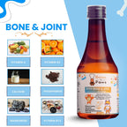 Bones & Paws B’N’P Bone & Joint Pet Syrup for Dogs & Cats 200ml – Strong Bones, Joints, Teeth,muscle growth with Calcium, Phosphorus, Vitamin D3 & B12 |