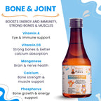 Bones & Paws B’N’P Bone & Joint Pet Syrup for Dogs & Cats 200ml – Strong Bones, Joints, Teeth,muscle growth with Calcium, Phosphorus, Vitamin D3 & B12 |