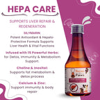 Bones & Paws B’N’P Hepa Care Liver Syrup for Dogs & Cats 200ml | Supports Liver Health, Detox & Fatty Liver | With Silymarin, Choline & B-Vitamins | Highly Palatable & Easy to Feed