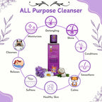 Bones N Paws 5-in-1 All Purpose Conditioning Dog Shampoo 100ml | Deodrise, Detangle,Cleanse, Moisturize, Shiny Coat | Anti-Fungal, Antibacteria, Antidandruff & pH Balance Lavender Chamomile | All Breed
