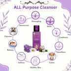 Bones N Paws 5-in-1 All Purpose Conditioning Dog Shampoo 50ml | Deodrise, Detangle,Cleanse, Moisturize, Shiny Coat Puppy Safe | Anti-Fungal, Antibacteria, Antidandruff & pH Balance Lavender Chamomile | All Breed